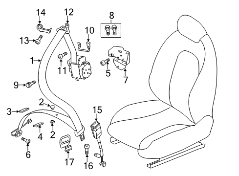 2015 Audi R8 Trim Plate Diagram for 427-857-796