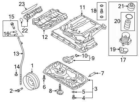 2024 Audi Q8 Filters Diagram
