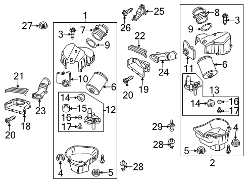 2016 Audi S8 Belts & Pulleys Diagram