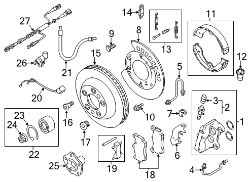 2010 Audi Q7 Anti-Lock Brakes Diagram