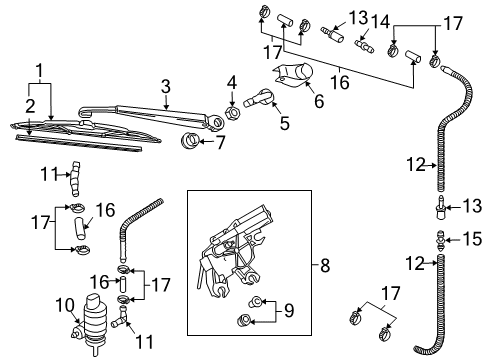 2002 Audi A4 Quattro Wipers Diagram