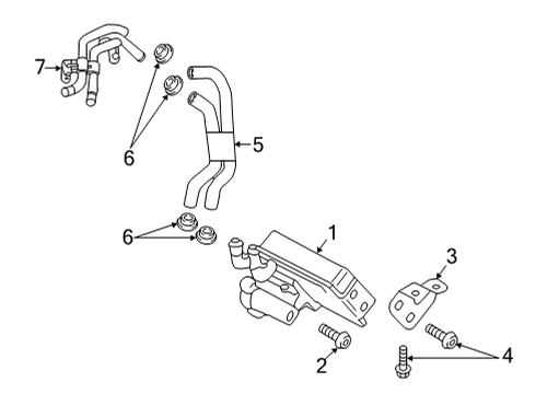 2024 Audi A4 allroad Trans Oil Cooler