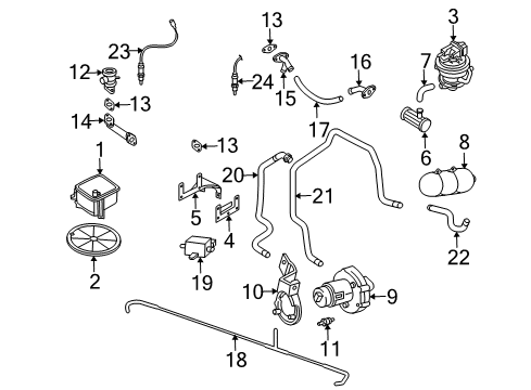 2005 Audi Allroad Quattro EGR System Diagram 2