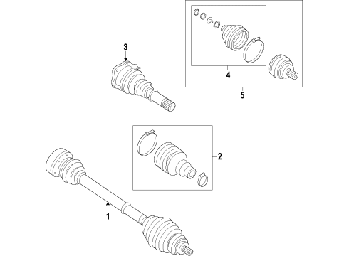 2014 Audi R8 Differential - Front Diagram