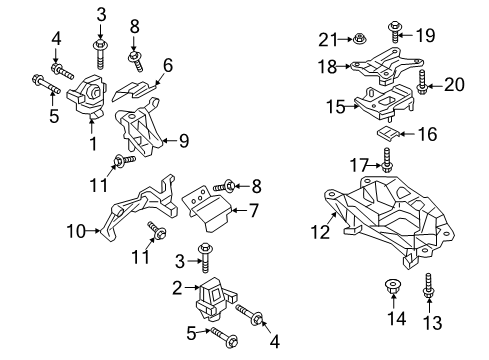 2018 Audi Q7 Automatic Transmission Diagram
