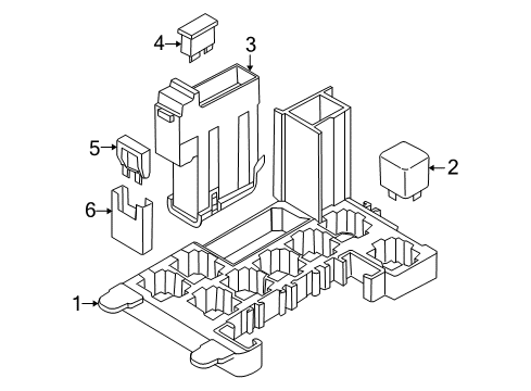 2008 Audi Q7 Fuse & Relay Diagram 2