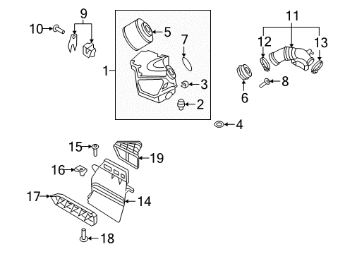 2014 Audi S5 Filters Diagram