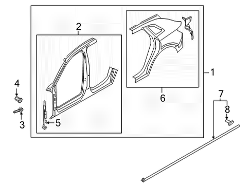 2020 Audi e-tron Sportback Uniside Diagram