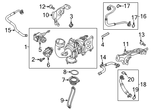2020 Audi A5 Quattro Turbocharger Diagram 2