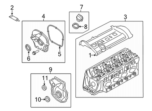 2025 Audi A4 Quattro Valve & Timing Covers