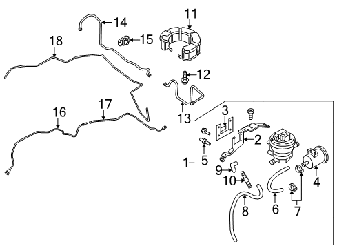 2009 Audi TT Quattro Vapor Canister Diagram 2