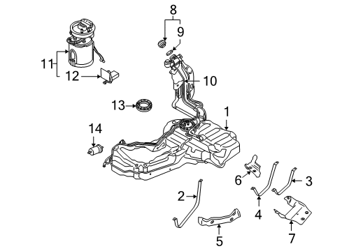 2004 Audi A4 Filters Diagram