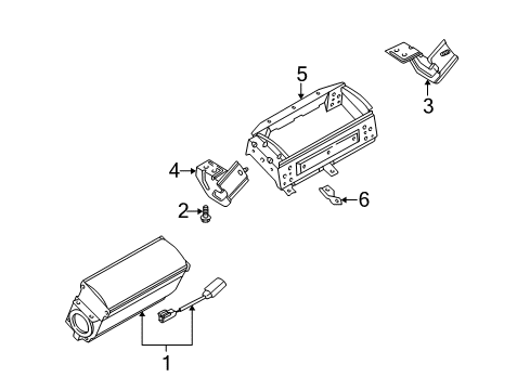 1999 Audi A6 Quattro Supplemental Restraint System Diagram