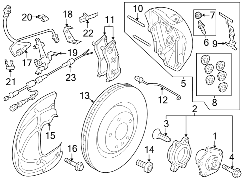 2024 Audi SQ8 e-tron Sportback Anti-Lock Brakes