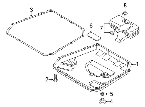 2015 Audi RS5 Automatic Transmission Diagram