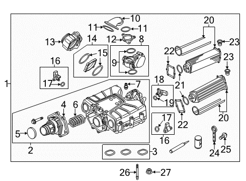 2015 Audi A7 Quattro Intake Manifold