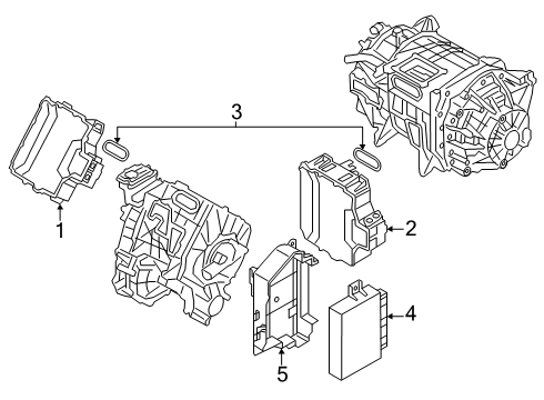 2024 Audi SQ8 e-tron Electrical Components Diagram 5