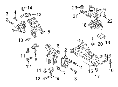 2021 Audi Q7 Automatic Transmission Diagram