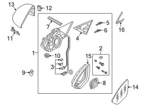 2020 Audi e-tron Sportback Parking Aid Diagram