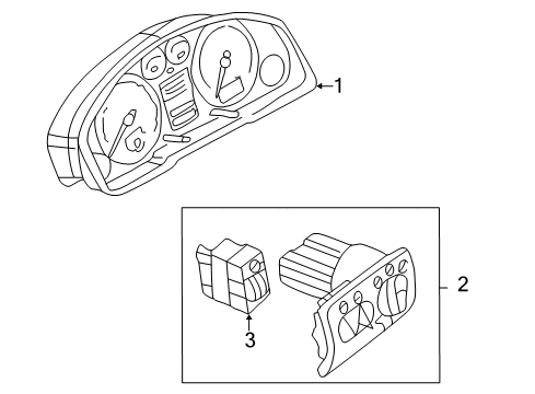 2002 Audi S6 Headlamp Switch Diagram for 4B1-941-531-E-5PR