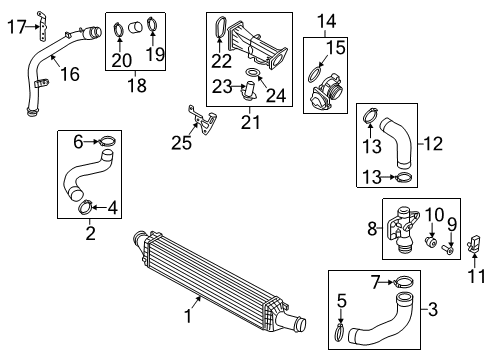 2014 Audi Q5 Intercooler Diagram