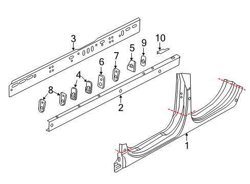 2015 Audi A7 Quattro Rocker Panel