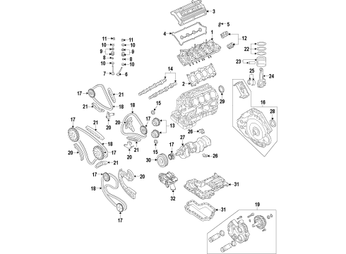 2008 Audi R8 Camshaft & Timing Diagram