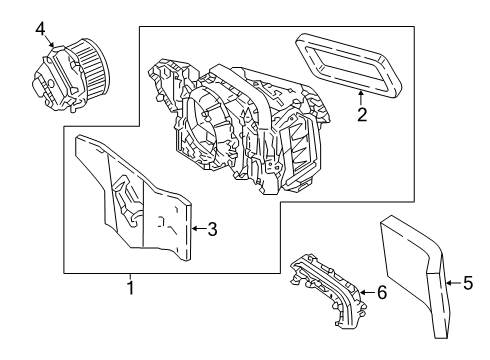 2025 Audi A4 Quattro Heater Components