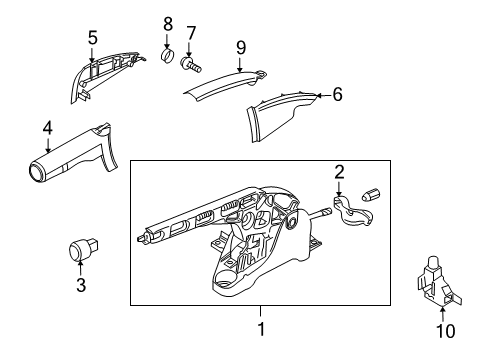 2011 Audi R8 Parking Brake Control Diagram for 420-711-305-A