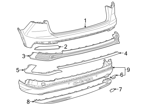 2022 Audi Q4 e-tron Lower Cover Diagram for 89A-807-527-D-GRU