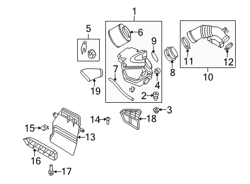 2009 Audi A4 Quattro Belts & Pulleys - Maintenance Diagram 5