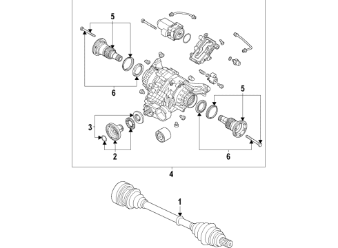 2024 Audi RS7 Sportback Differential - Rear