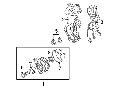 2006 Audi TT Alternator Diagram 2