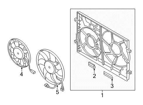 2015 Audi A3 Cooling Fan Diagram 3