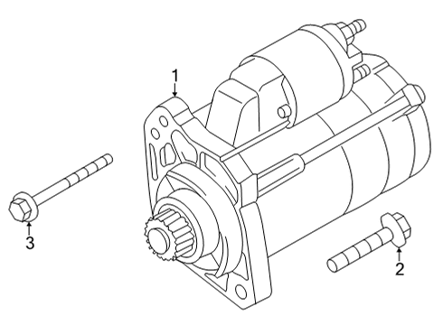 2024 Audi RS7 Sportback Starter