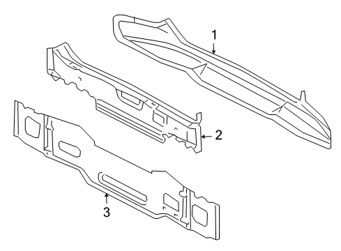 2005 Audi A4 Rear Body Diagram 2