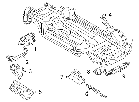 2025 Audi Q7 Heat Shields - Emission Diagram 3