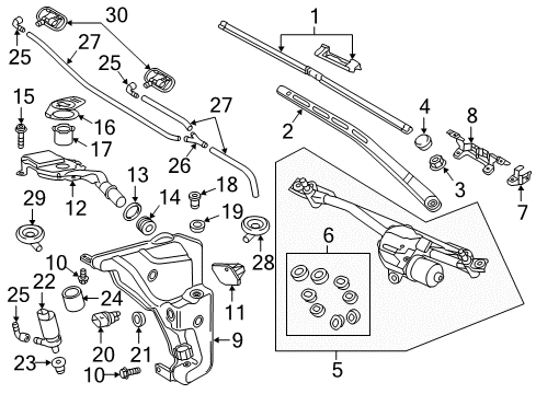 2018 Audi RS7 Filler Neck Diagram for 4G1-955-463-A