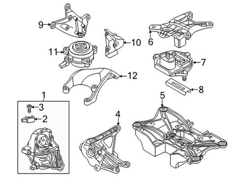 2023 Audi SQ8 Automatic Transmission Diagram