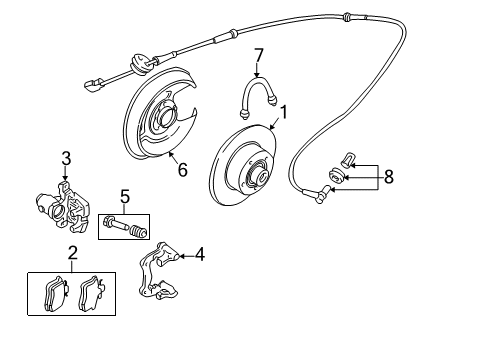 1998 Audi A4 Quattro Anti-Lock Brakes Diagram