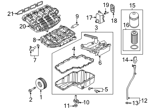 2019 Audi A5 Sportback Engine Parts Diagram