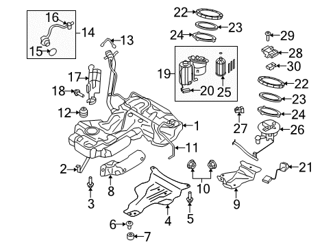 2013 Audi A5 Quattro Senders Diagram 3