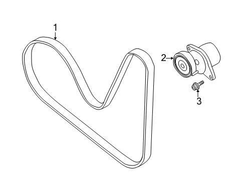 2021 Audi Q7 Belts & Pulleys