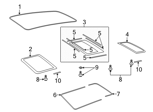 2007 Audi Q7 Sunroof Diagram