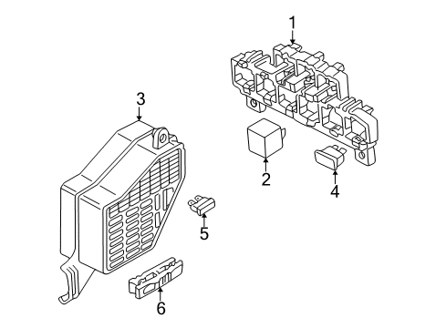 2003 Audi A4 Fuse & Relay Diagram 2