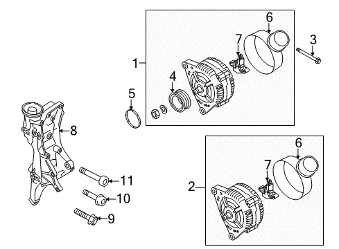 2012 Audi A5 Alternator Diagram 2
