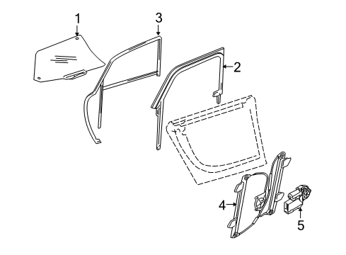 2010 Audi A8 Quattro Rear Door Diagram