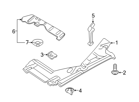 2025 Audi A4 Quattro Under Cover & Splash Shields