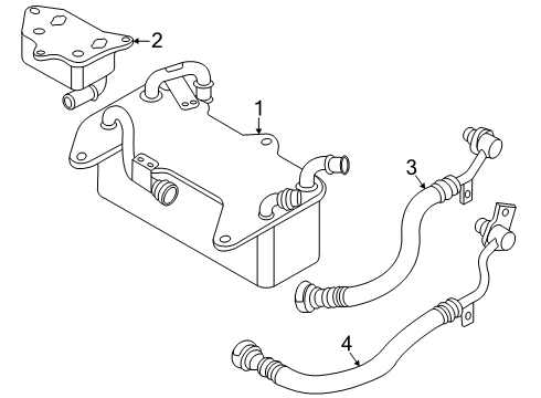2025 Audi SQ7 Trans Oil Cooler