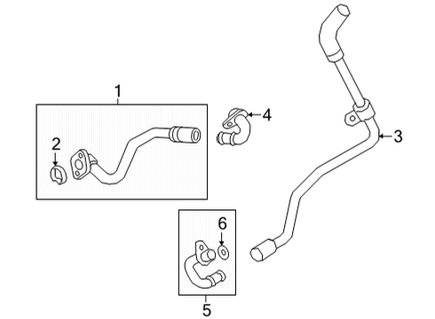 2025 Audi A6 allroad Hoses, Lines & Pipes